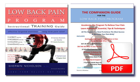 back pain and companion guides