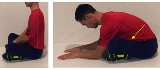 seated leg cross for piriformis syndrome