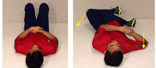 a stretch for lumbar pain relief