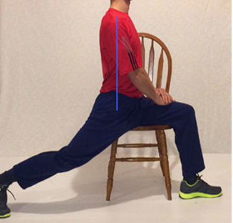 seated lunge
