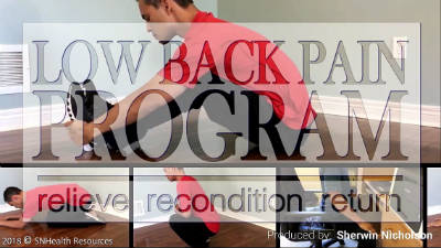 low back pain program site disclaimer and privacy policy